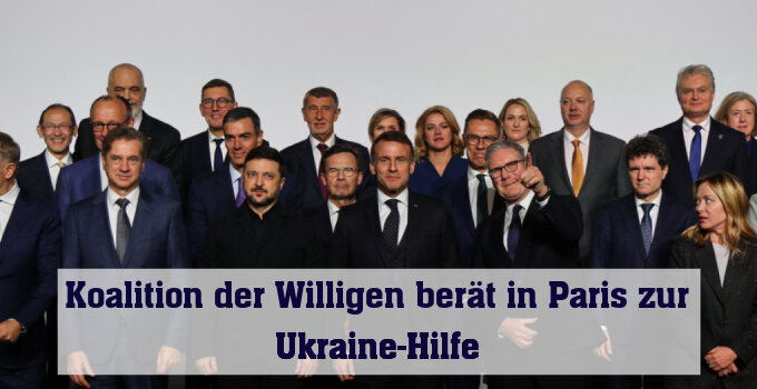 Gruppe der Ukraine-Unterstützer treffen sich in Paris (Archivbild)