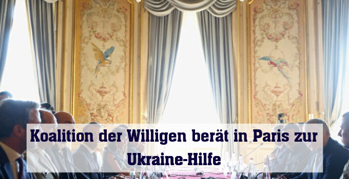 In Paris treffen sich die Unterstützer der Ukraine zu Gesprächen