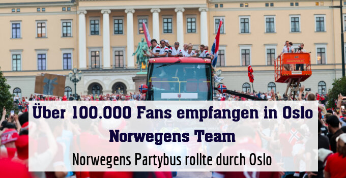 Norwegens Partybus rollte durch Oslo