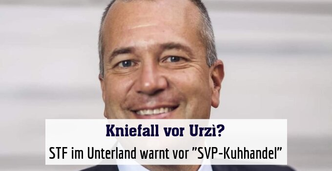 STF im Unterland warnt vor "SVP-Kuhhandel"