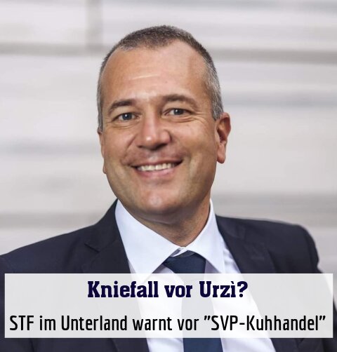 STF im Unterland warnt vor "SVP-Kuhhandel"