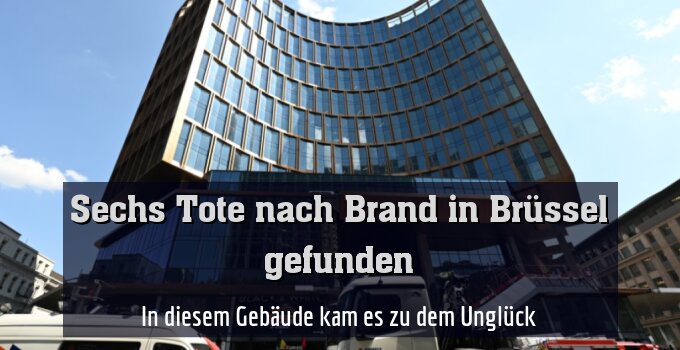 In diesem Gebäude kam es zu dem Unglück