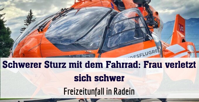 Freizeitunfall in Radein