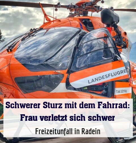 Freizeitunfall in Radein