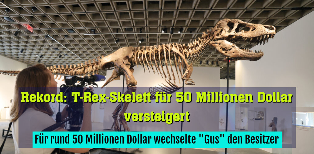 Für rund 50 Millionen Dollar wechselte "Gus" den Besitzer