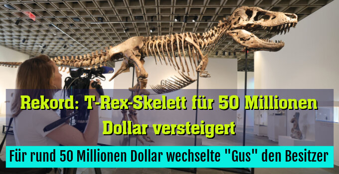 Für rund 50 Millionen Dollar wechselte "Gus" den Besitzer