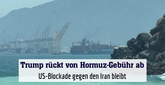 US-Blockade gegen den Iran bleibt