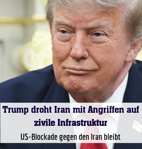 Trump droht dem Iran erneut mit härteren Angriffen