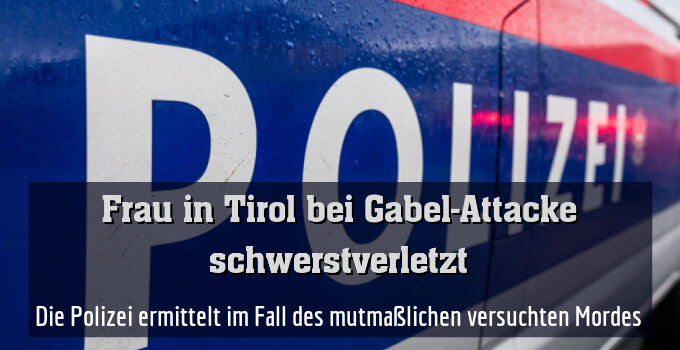 Die Polizei ermittelt im Fall des mutmaßlichen versuchten Mordes