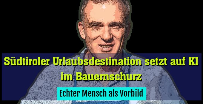 Echter Mensch als Vorbild