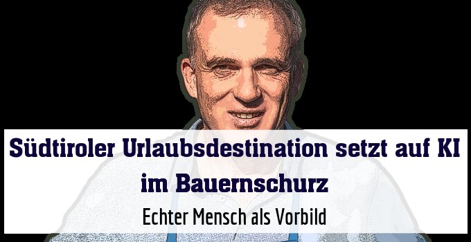 Echter Mensch als Vorbild