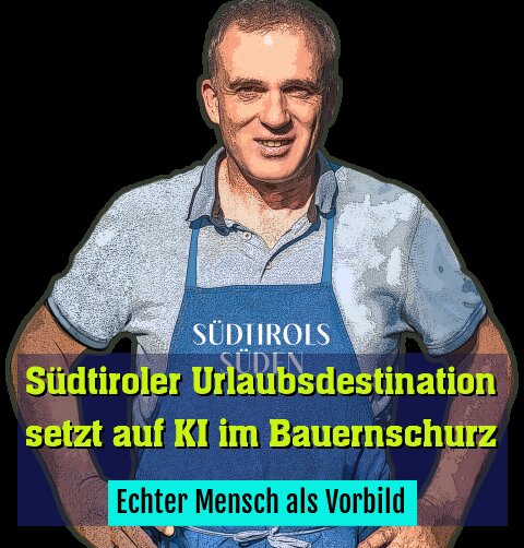 Echter Mensch als Vorbild