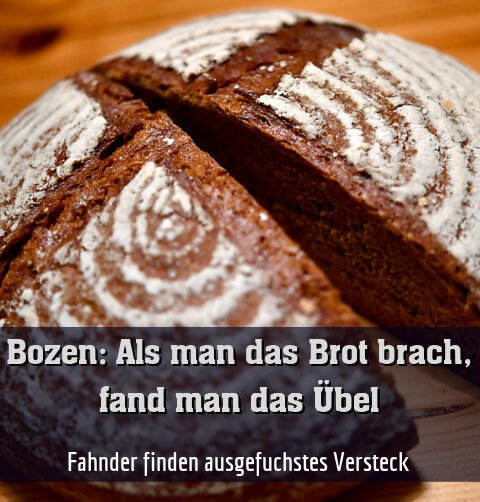 Fahnder finden ausgefuchstes Versteck