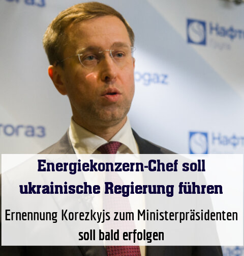 Ernennung Korezkyjs zum Ministerpräsidenten soll bald erfolgen