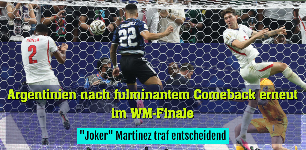 "Joker" Martinez traf entscheidend