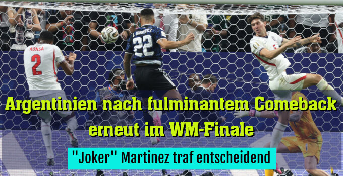 "Joker" Martinez traf entscheidend