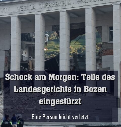 Eine Person leicht verletzt