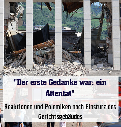 Reaktionen und Polemiken nach Einsturz des Gerichtsgebäudes