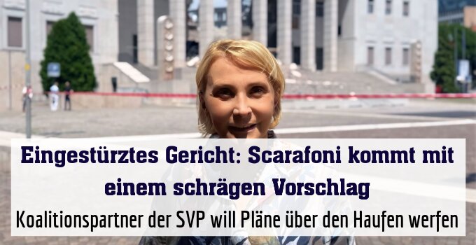Koalitionspartner der SVP will Pläne über den Haufen werfen