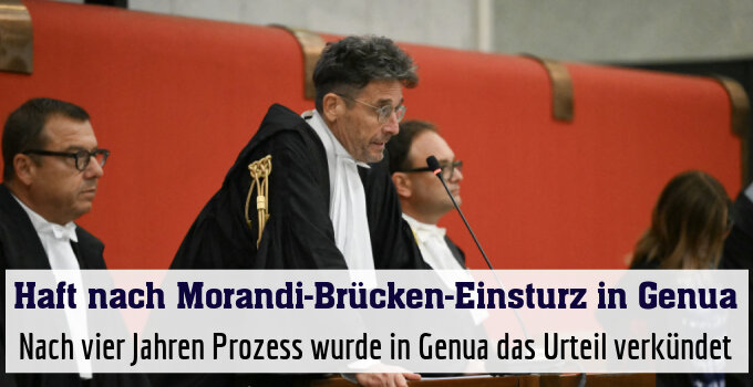 Nach vier Jahren Prozess wurde in Genua das Urteil verkündet