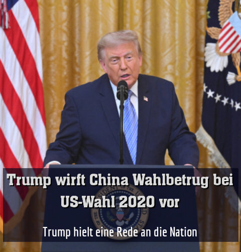Trump hielt eine Rede an die Nation