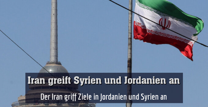 Der Iran griff Ziele in Jordanien und Syrien an (Archivbild)