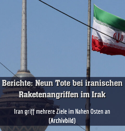 Iran griff mehrere Ziele im Nahen Osten an (Archivbild)