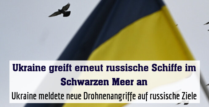 Ukraine meldete neue Drohnenangriffe auf russische Ziele (Archivbild)