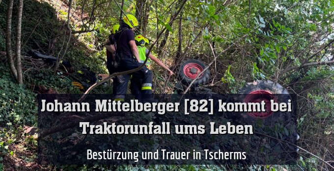 Bestürzung und Trauer in Tscherms