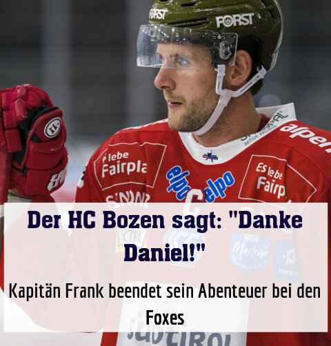 Kapitän Frank beendet sein Abenteuer bei den Foxes
