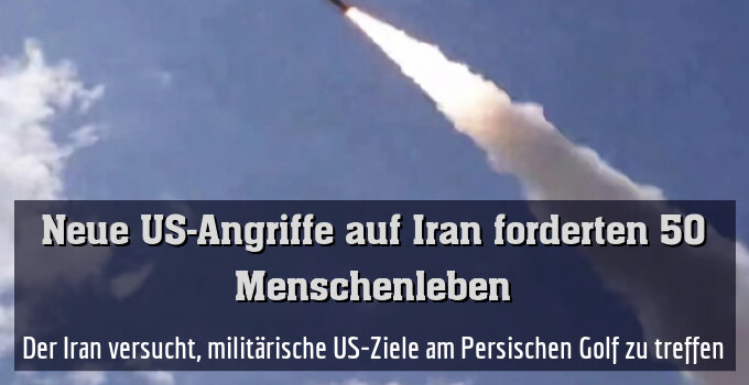 Auf dem Bild sieht man eine Rakete. Der Iran hat sie auf eines seiner Nachbarländer geschossen.