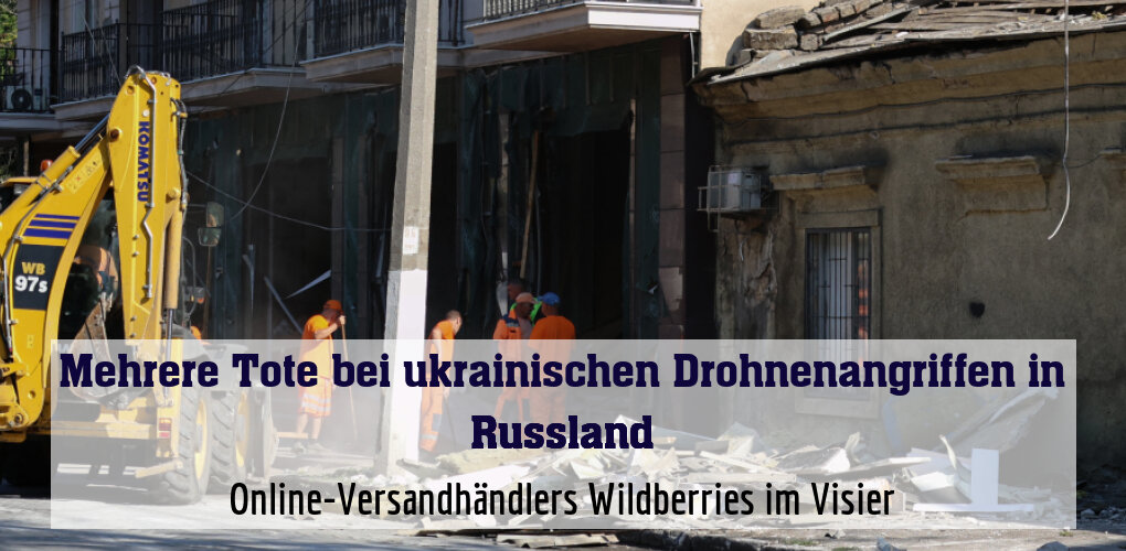 Schäden in Russland und der Ukraine