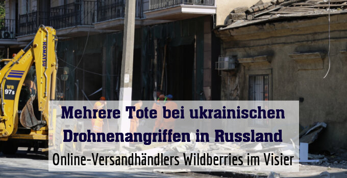 Schäden in Russland und der Ukraine