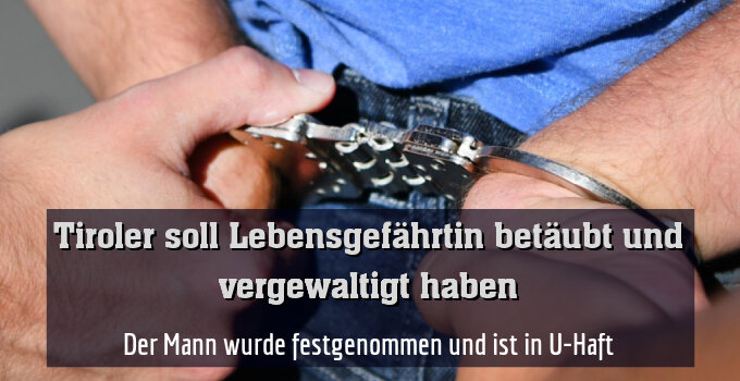 Der Mann wurde festgenommen und ist in U-Haft