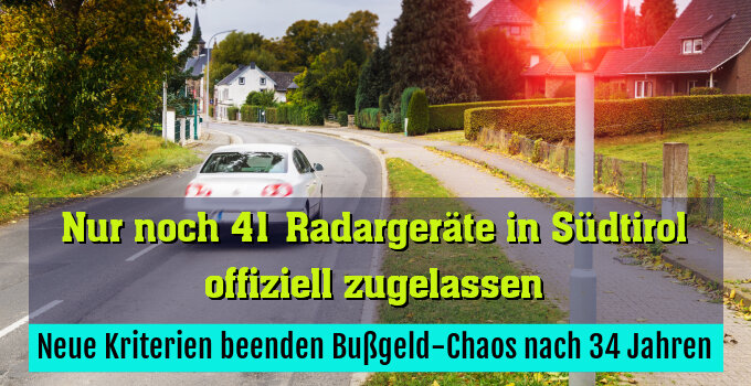 Neue Kriterien beenden Bußgeld-Chaos nach 34 Jahren