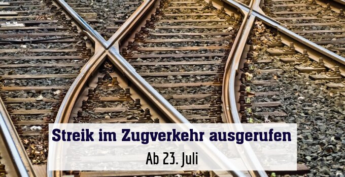 Ab 23. Juli