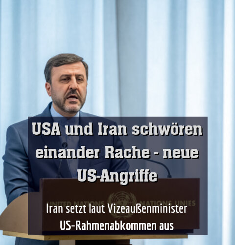 Iran setzt laut Vizeaußenminister US-Rahmenabkommen aus (Archivbild)