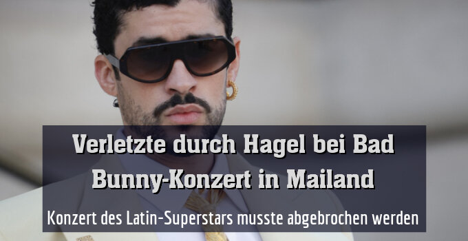 Konzert des Latin-Superstars musste abgebrochen werden