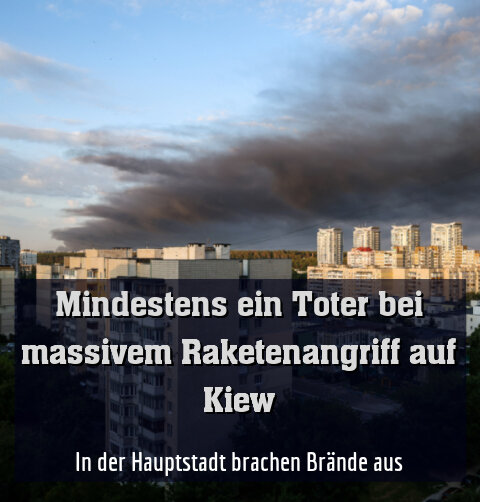In der Hauptstadt brachen Brände aus