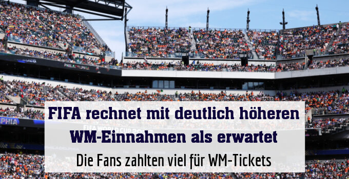Die Fans zahlten viel für WM-Tickets