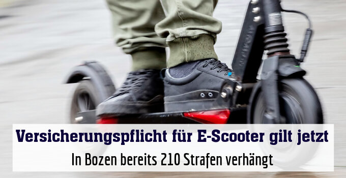 In Bozen bereits 210 Strafen verhängt
