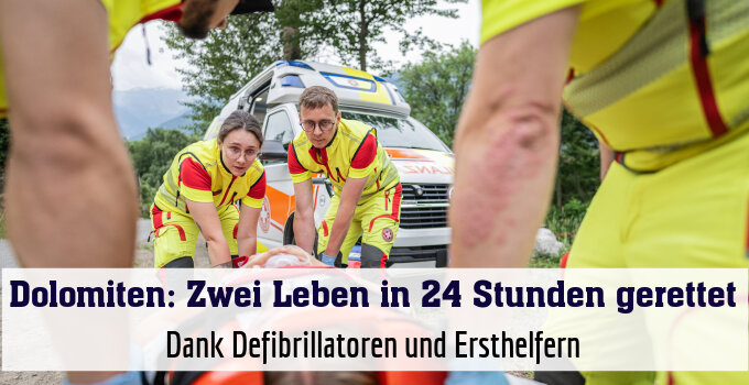 Dank Defibrillatoren und Ersthelfern