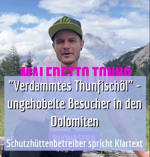Schutzhüttenbetreiber spricht Klartext