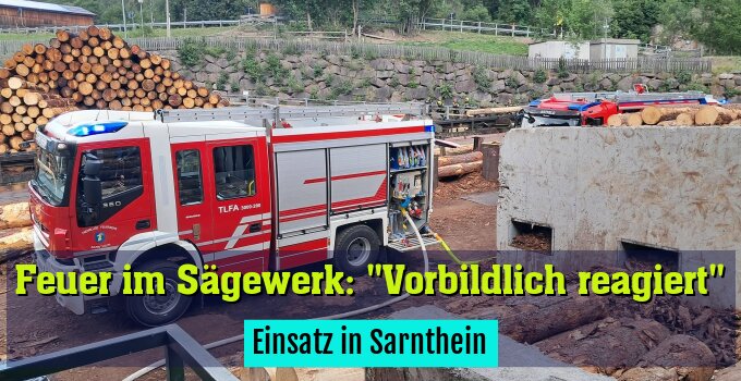 Einsatz in Sarnthein