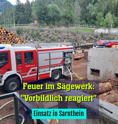 Einsatz in Sarnthein