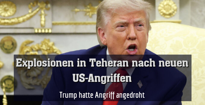 Trump hatte Angriff angedroht