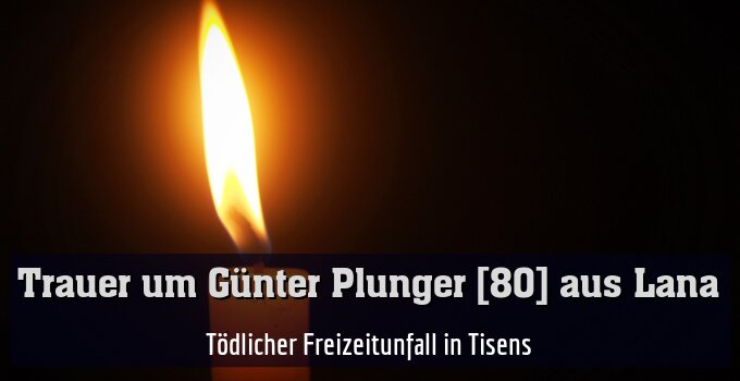 Tödlicher Freizeitunfall in Tisens
