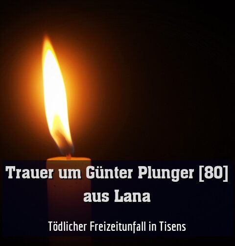 Tödlicher Freizeitunfall in Tisens