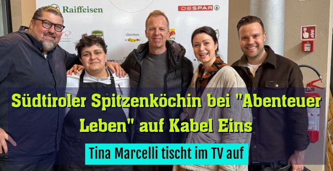 Tina Marcelli tischt im TV auf