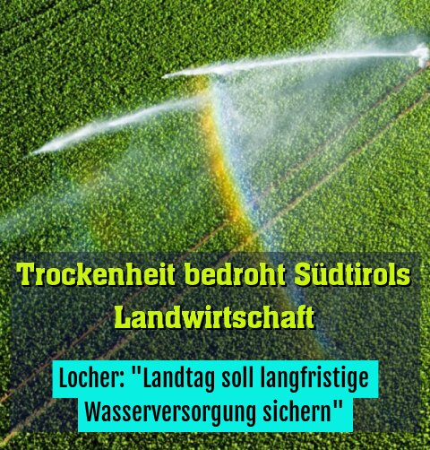 Locher: "Landtag soll langfristige Wasserversorgung sichern"